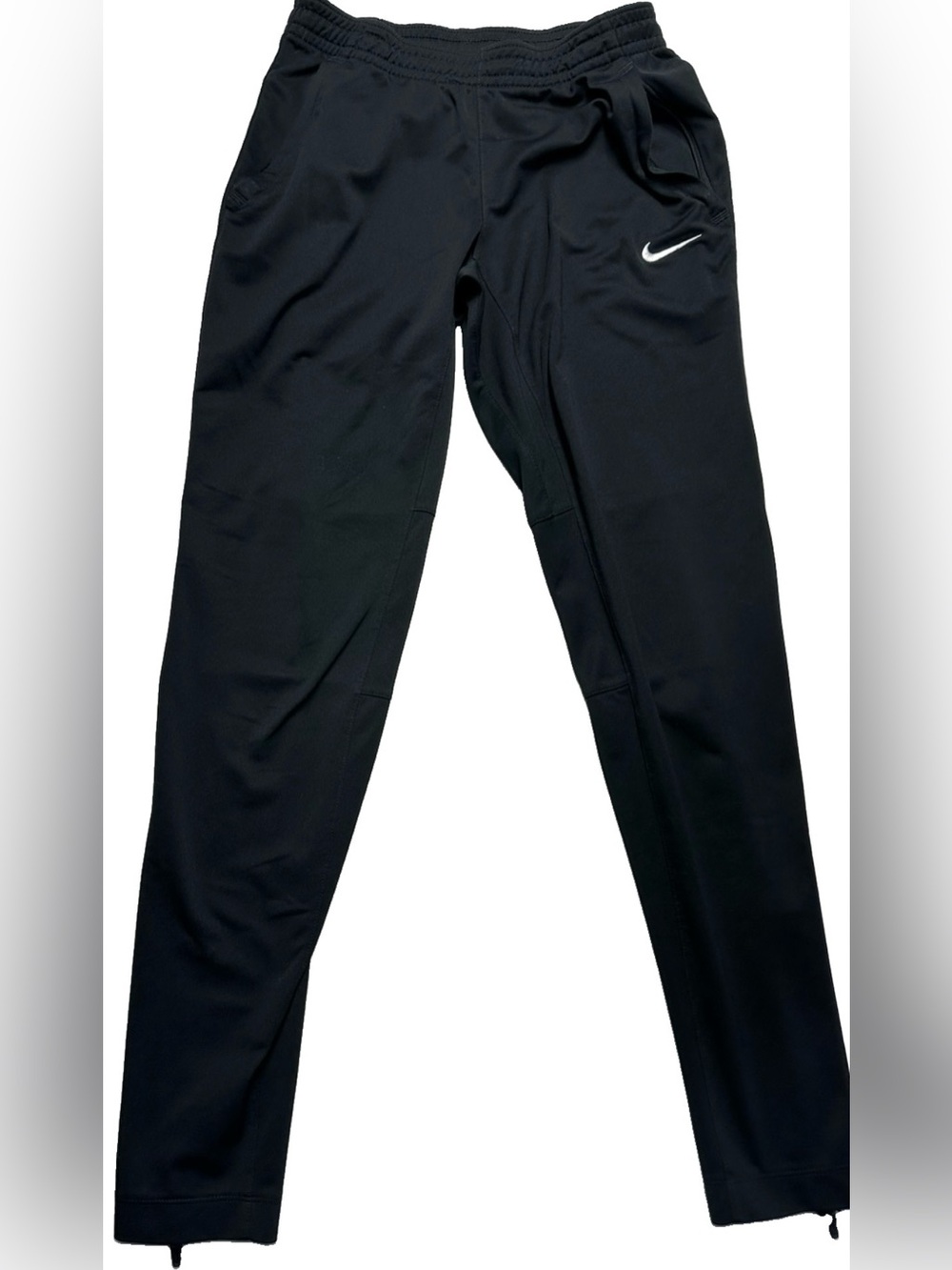 Nike Dri-FIT Black Soccer Training Track Pants Ankle Zip Men’s XS